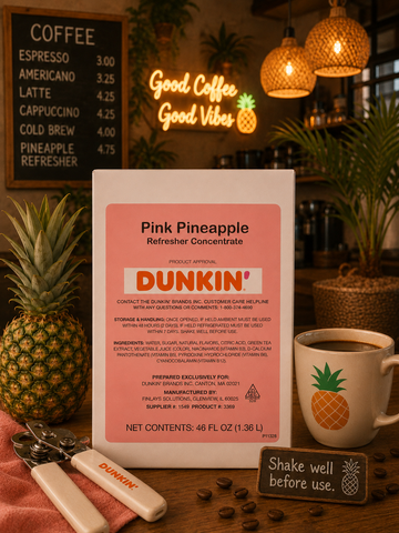 Pink Pineapple Refresher Concentrate 🍍✨