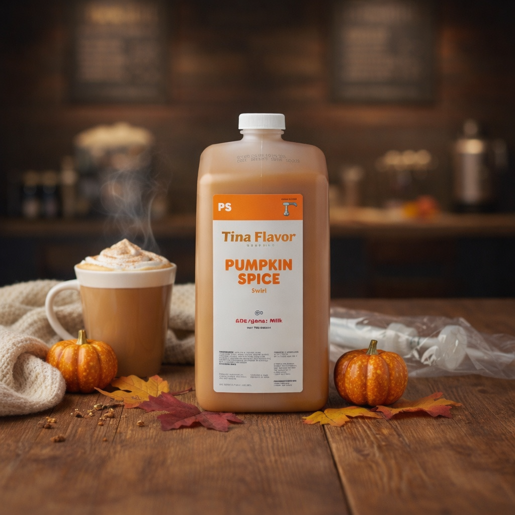Dunkin Pumpkin Spice Swirl 64 Oz Jug with Pump New expiration date