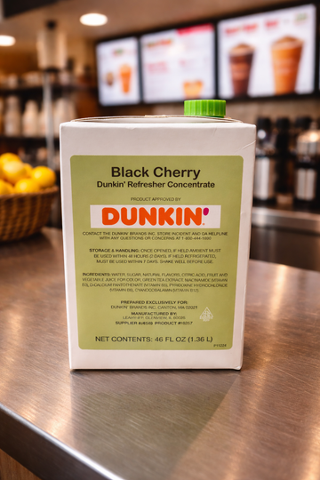 Black Cherry Dunkin Refresher Concentrate 🍒
