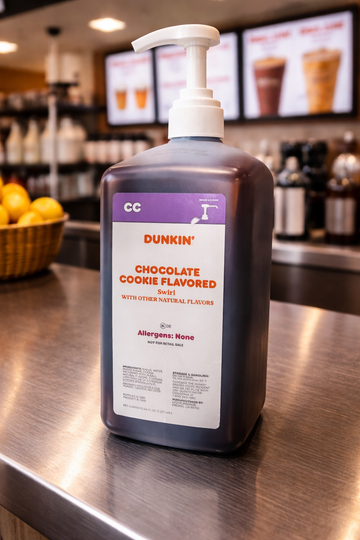 Dunkin’ Chocolate Cookie Swirl Syrup 🍫🍪